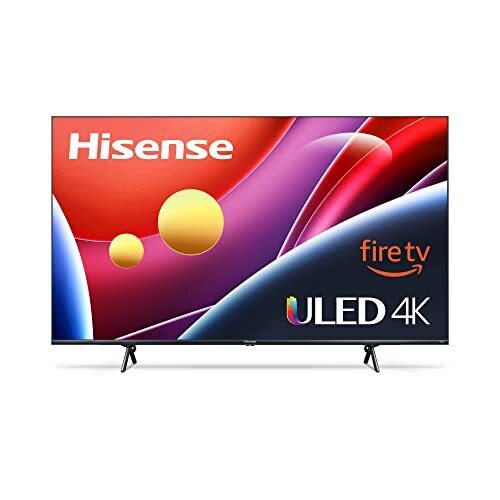 58-inch Hisense U6 Series 58U6HF ULED 4K UHD Smart Fire TV (2022 Model)