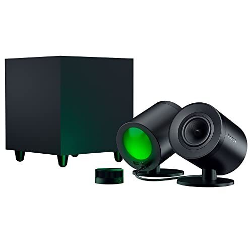 Razer Nommo V2 Pro 2.1 PC Gaming Speakers With Wireless Subwoofer