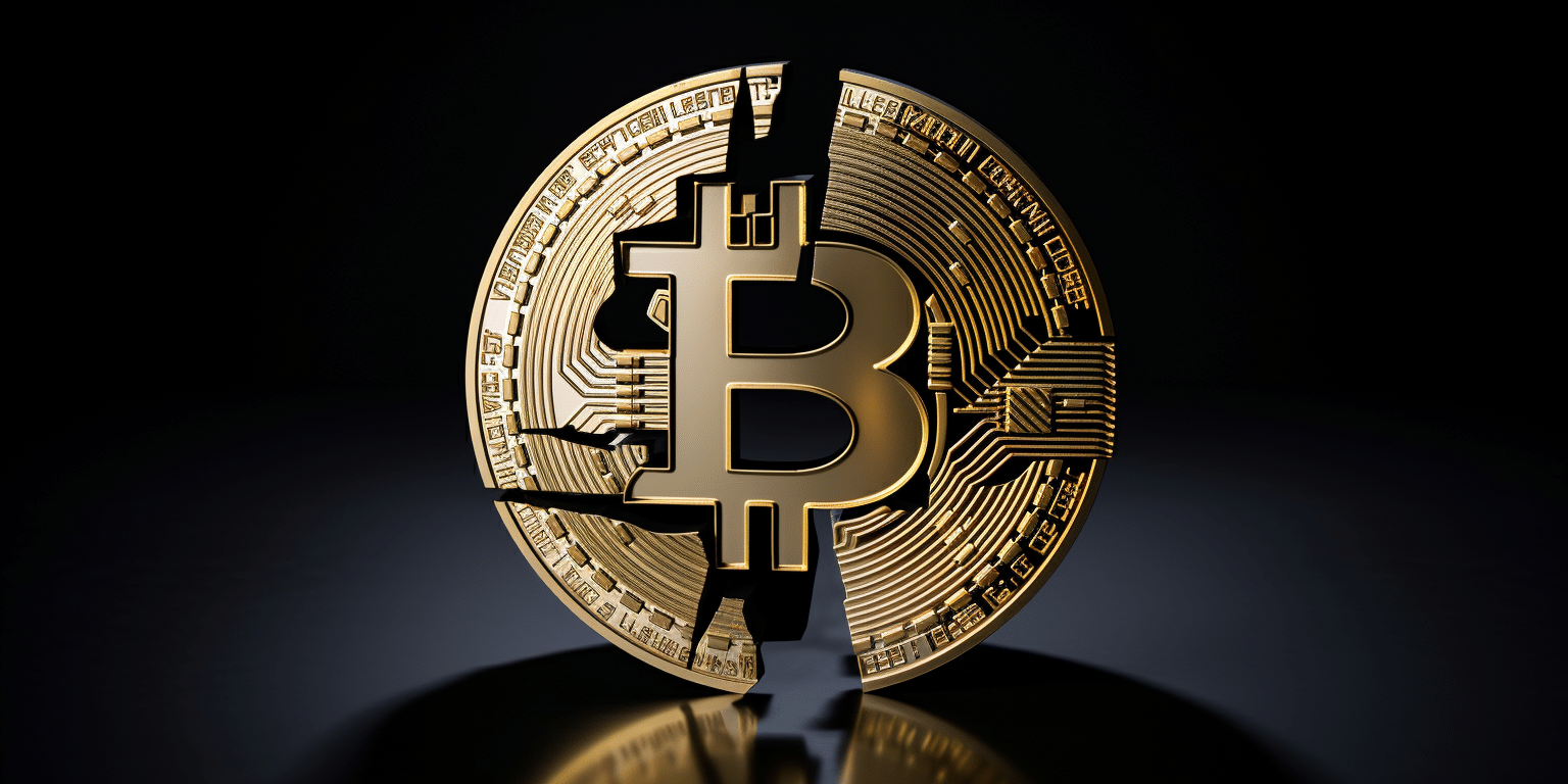 Bitcoin halving: BTC coin cut in half