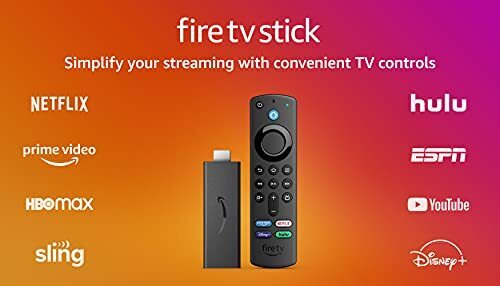 Amazon Fire TV Stick With Alexa Voice Remote (3rd Gen)