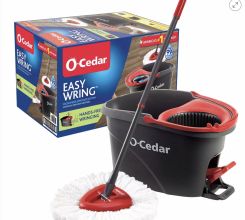 O-Cedar EasyWring Spin Mop and Bucket System