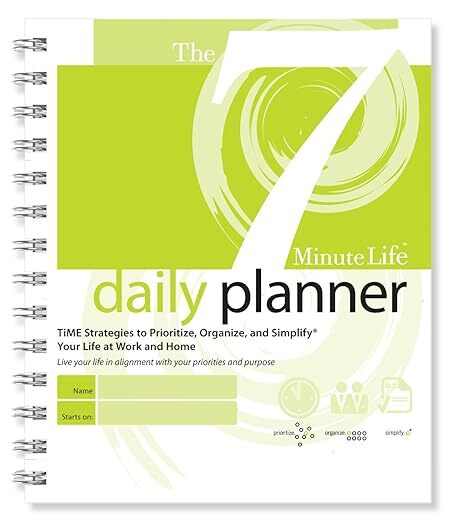 The 7 Minute Life Daily Planner, Allyson Lewis