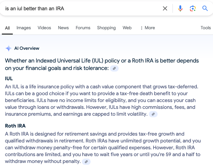 Is An IUL Better Than An IRA?