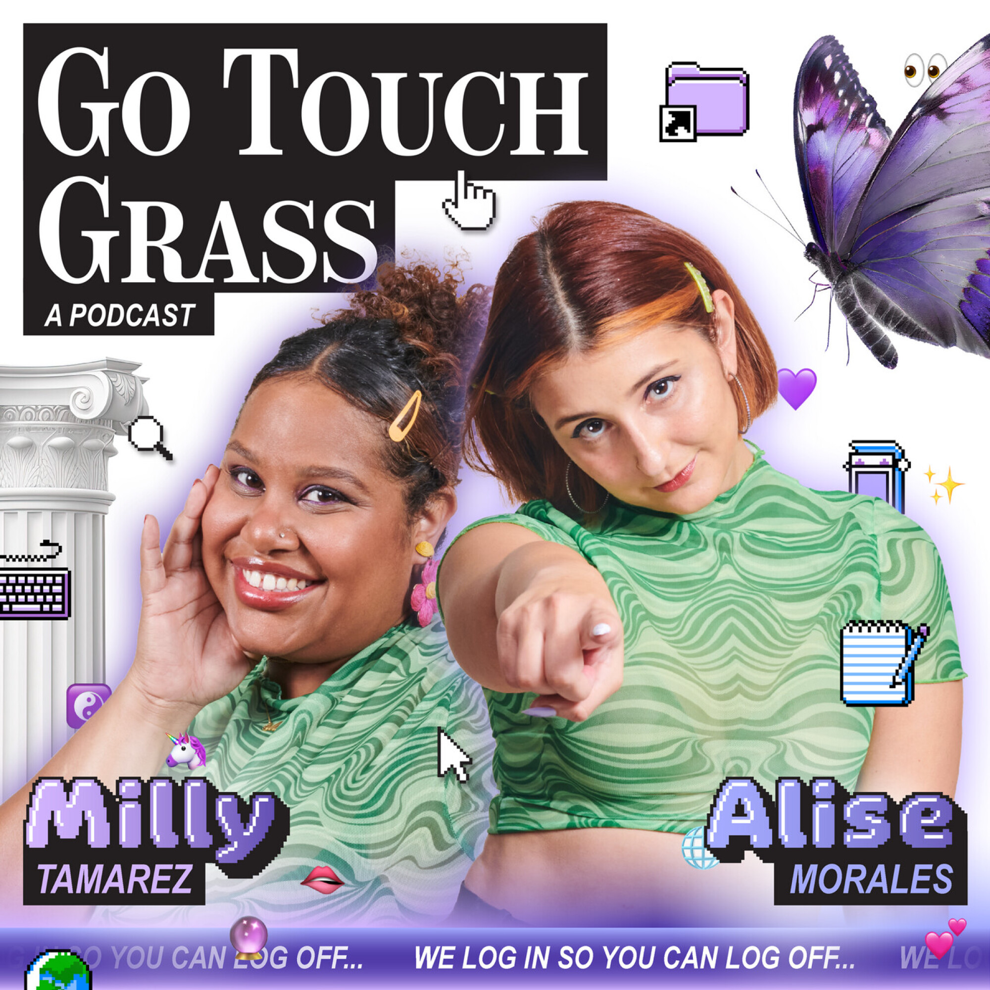 Go Touch Grass podcast art