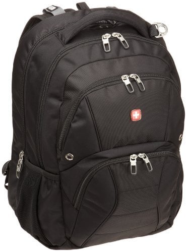 Swiss Gear SA1908 Black TSA Friendly ScanSmart Laptop Backpack