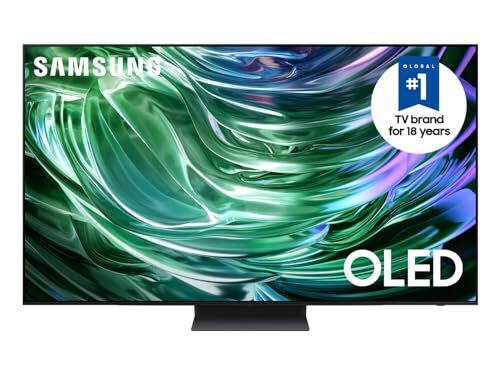 SAMSUNG 65-Inch Class OLED 4K S90D Series HDR+ Smart TV w/Dolby Atmos, Object Tracking Sound Lite, Motion Xcelerator, Real Depth Enhancer, 4K AI Upscaling, Alexa Built-in (QN65S90D, 2024 Model)